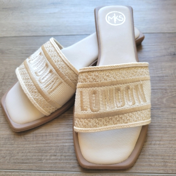 MKS London Sandals Slides - Picture 4 of 7